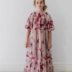 Brand new Petite Amalie Burgundy Butterfly Tulle Dress Gown maxi
Never worn